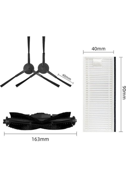 Thamtu G11 Robot Süpürge Filtresi, Ana Yan Fırça, Döner Fırçalar, Süpürge Aksesuarları Için Uygun Yedek Parçalar (Yurt Dışından) fırsatları