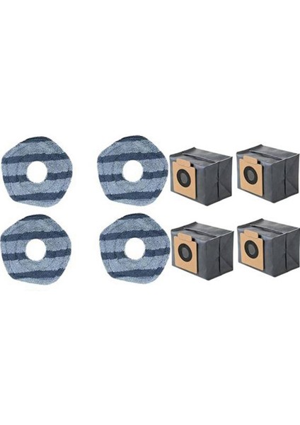 Eufy X10 Pro Omni Robot Süpürge Yedek Parçaları Toz Torbaları Için (Yurt Dışından)