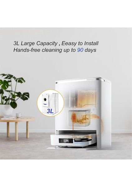 Ecovacs Deebot X2 Omni/ X2/ X2 Pro/ DEX86 Robot Süpürge Aksesuarları Toz Torbası Için 14 Paket Toz Torbası (Yurt Dışından)