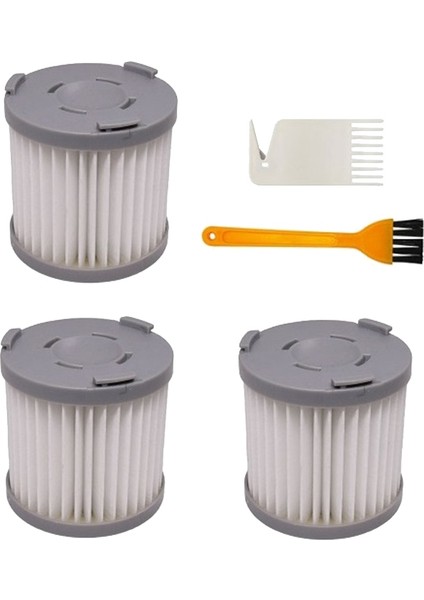 Xiaomi Jımmy JV51 JV53 JV83 El Akülü Elektrikli Süpürge Için 3 Adet Hepa Filtre (Yurt Dışından)