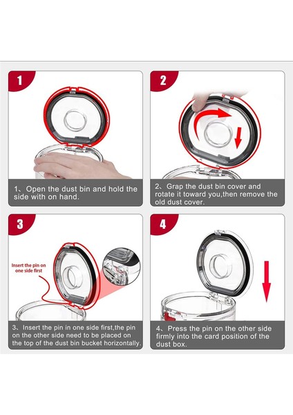 Dyson Elektrikli Süpürge V7 V8 SV10 Toz Toplayıcı Alt Kapak Sızdırmazlık Halkası Çöp Kutusu Aksesuarı + Tornavida (Yurt Dışından) fırsatları