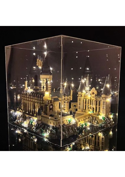 Hogwarts Kalesi Yüksek Zorluklu Puzzle Yapı Taşı Oyuncakları ile Güzel Bir Şekilde Uyumlu (Yurt Dışından)