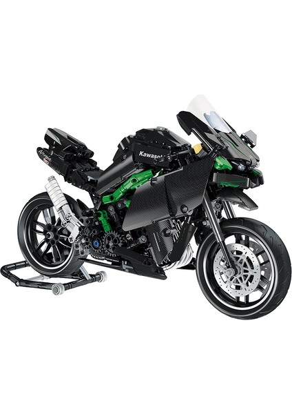 Harley Bmw Motosiklet Yapı Taşı Modeli Bulmaca Montajlı Oyuncak Araba (Yurt Dışından)