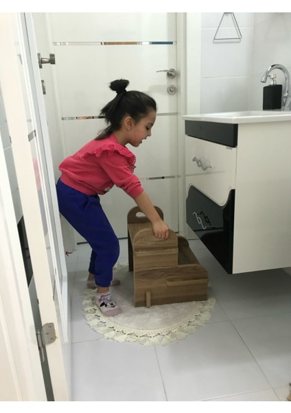Çok Amaçlı Ahşap Basamak