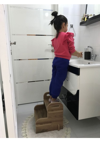 Çok Amaçlı Ahşap Basamak