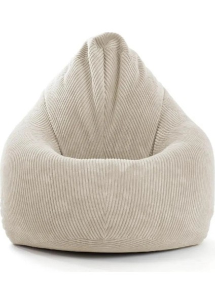 Piremium x xl Armut Koltuk Puf Fitilli Kadife Soft Cord Kumaş