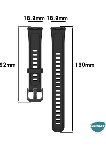 Huawei Band 10 Kordon, Silicone Sport Band Lila fırsatları