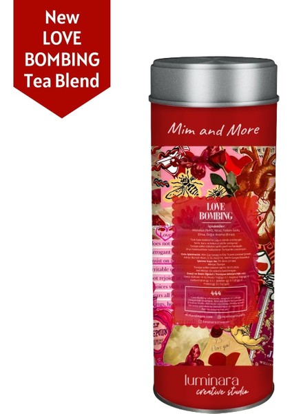 Luminara Studio x Love Bombing Tea - Kirazlı Hibiskus Çayı, 50 gr fiyatları