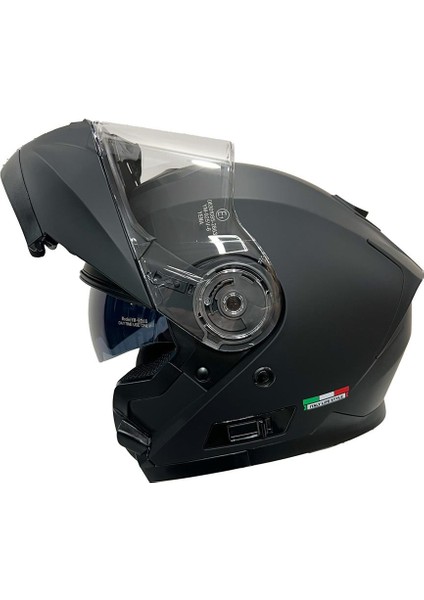 Kask Sway 926 Çene Açılır Mat Black