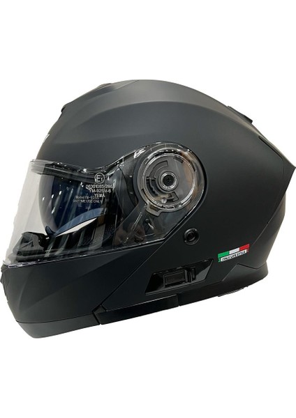 Kask Sway 926 Çene Açılır Mat Black
