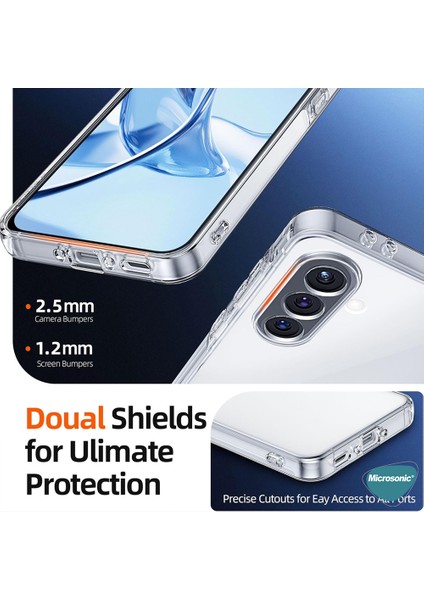 Samsung Galaxy A56 Kılıf Transparent Soft Şeffaf