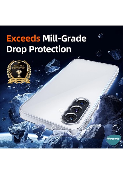 Samsung Galaxy A56 Kılıf Transparent Soft Şeffaf
