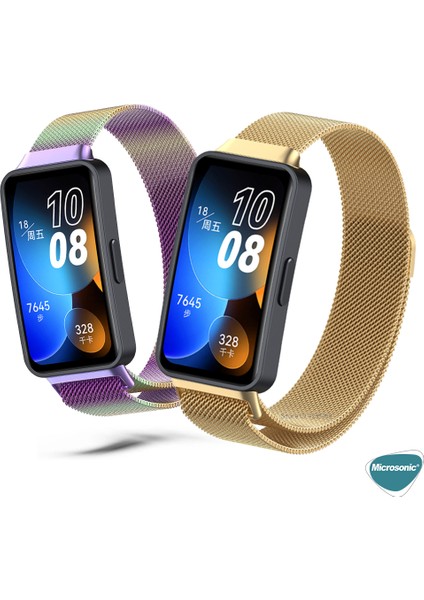 Huawei Band 10 Milanese Loop Kordon Siyah