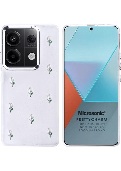 Xiaomi Redmi Note 13 Pro 4g Kılıf Prettycharm Tulip