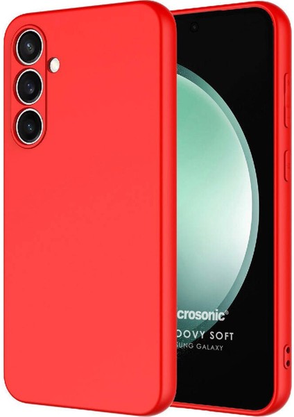 Samsung Galaxy A36 Kılıf Groovy Soft Kırmızı