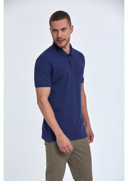 Walker Polo Erkek Tişört Lacivert