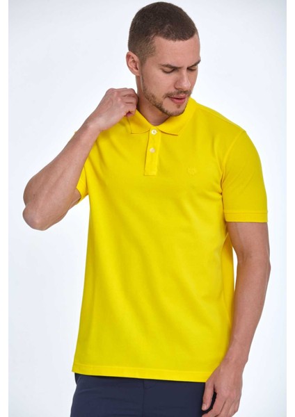 Walker Polo Erkek Tişört Sarı
