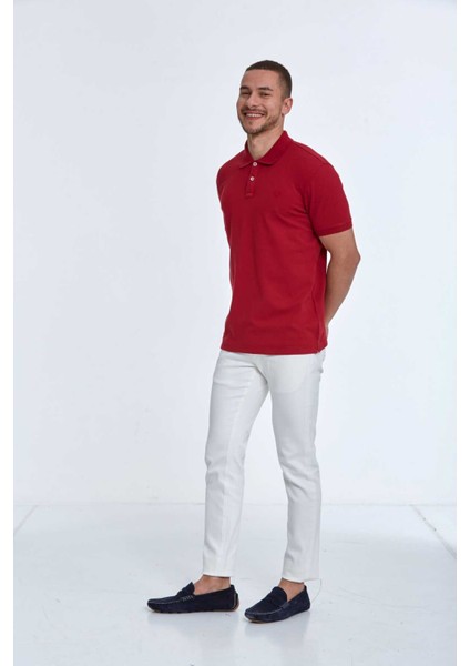 Walker Polo Erkek Tişört Kırmızı modelleri