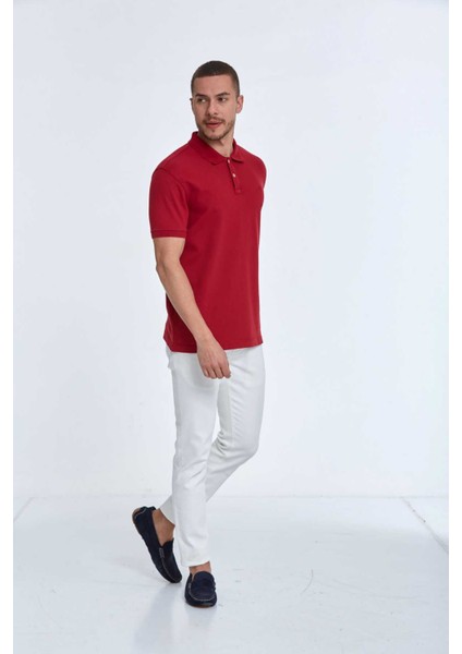 Walker Polo Erkek Tişört Kırmızı fırsatları