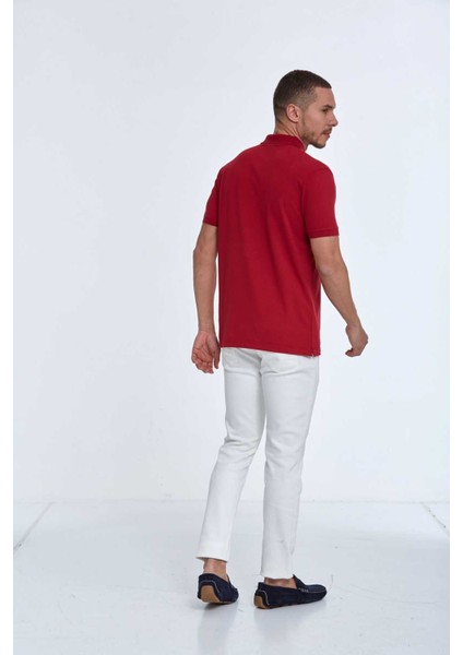 Walker Polo Erkek Tişört Kırmızı indirimleri