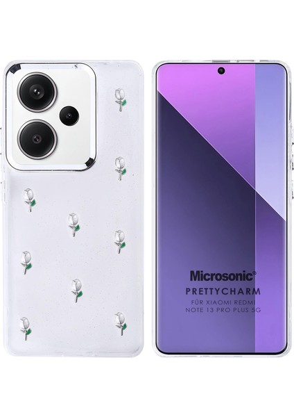 Xiaomi Redmi Note 13 Pro Plus 5g Kılıf Prettycharm Tulip