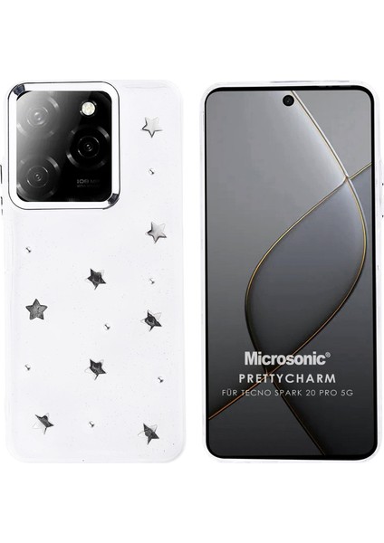 Tecno Spark 20 Pro Kılıf Prettycharm Star