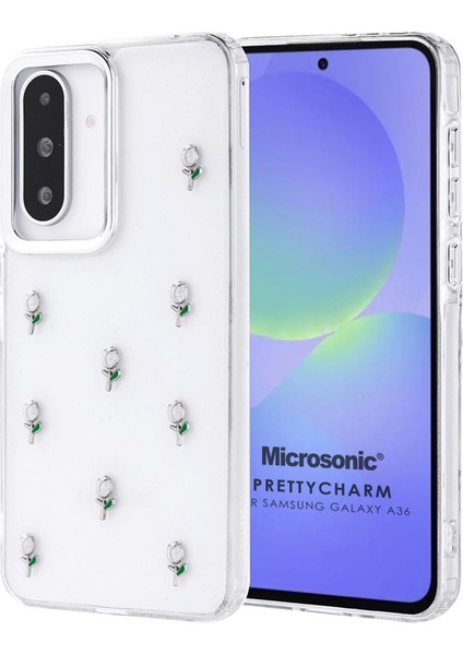 Samsung Galaxy A36 Kılıf Prettycharm Tulip