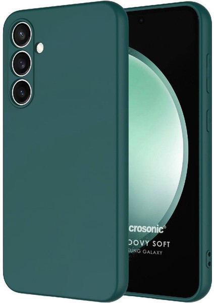 Samsung Galaxy A36 Kılıf Groovy Soft Koyu Yeşil