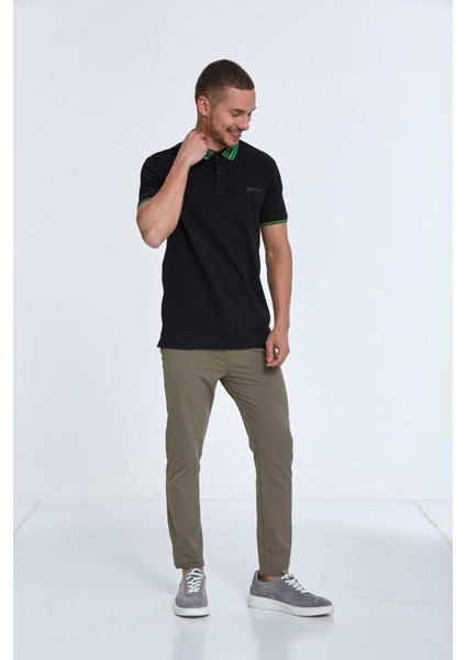 Raul Polo Erkek Tişört Siyah fırsatları