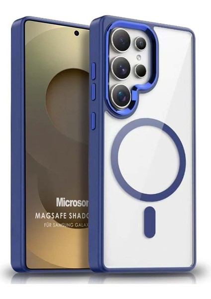 Samsung Galaxy S25 Ultra Kılıf Magsafe Shadow Planet Lacivert