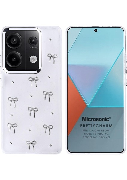 Xiaomi Poco M6 Pro 4g Kılıf Prettycharm Bow