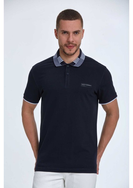 James Polo Erkek Tişört Lacivert