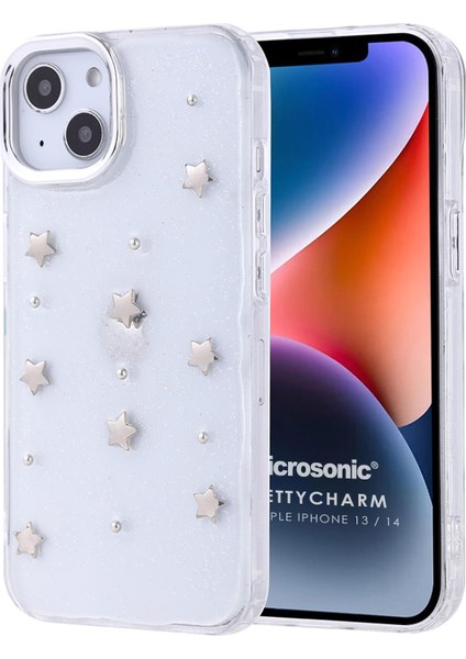 Apple iPhone 14 Kılıf Prettycharm Star