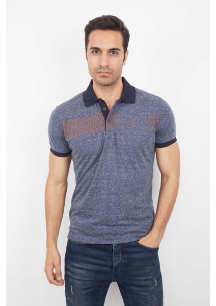 Sean Polo Erkek Tişört Lacivert