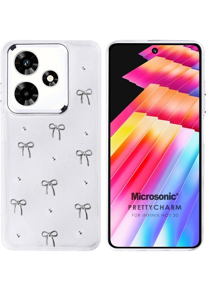 Infinix Hot 30 4g Kılıf Prettycharm Bow