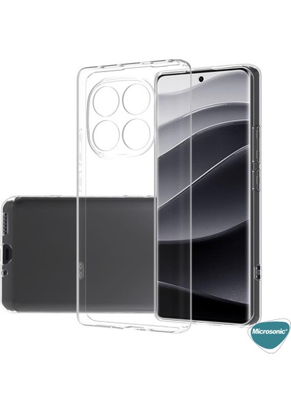 Xiaomi Redmi Note 14 Pro Plus Kılıf Transparent Soft Şeffaf