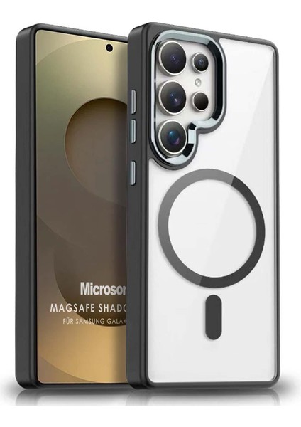 Samsung Galaxy S25 Ultra Kılıf Magsafe Shadow Planet Siyah
