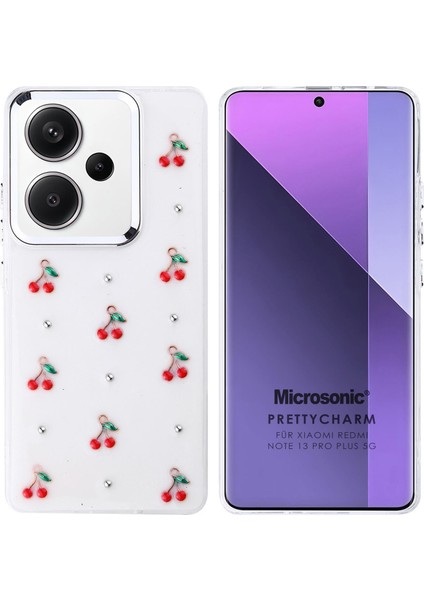 Xiaomi Redmi Note 13 Pro Plus 5g Kılıf Prettycharm Cherry