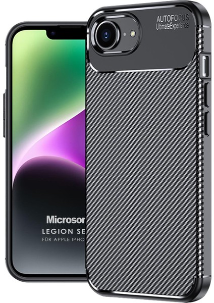 Apple iPhone 16E Kılıf Legion Series Siyah