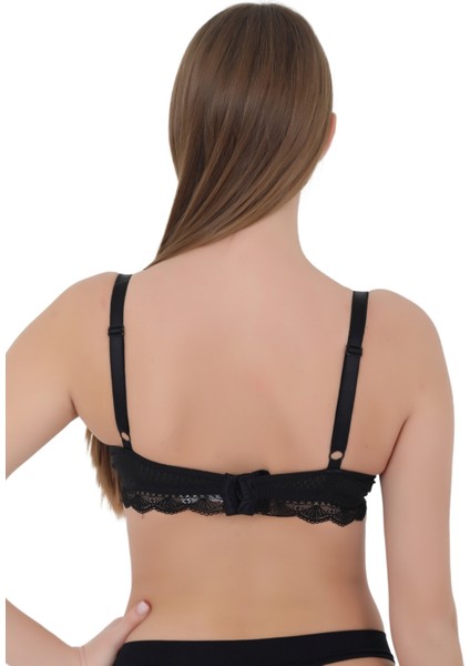 Kadın Sütyen Light C Cup - Balenli Dolgulu Dantelli fırsatları