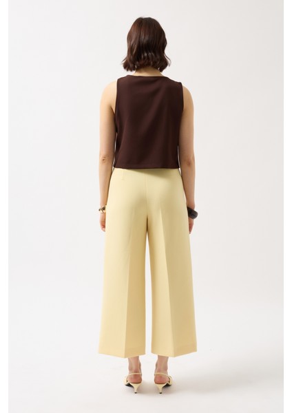 Bağcık Detay Dekolte Kahverengi Bluz indirimleri