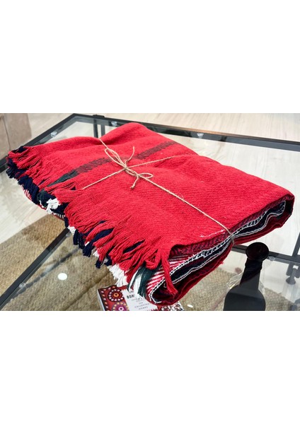 Tek Kişilik Pamuklu Stotch Battaniye-Leopar-Çizgili Desenli