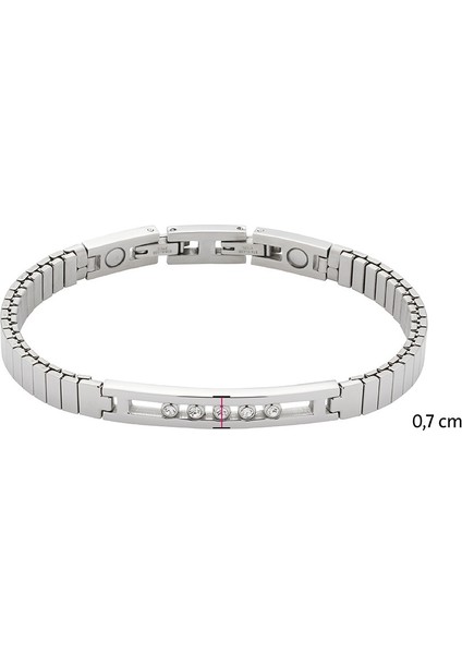 Cilalı Bir Yüzeye Sahip Manyetik Esnek Bileklik modelleri