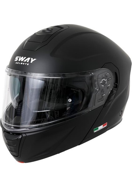 Kask Sway Sw 917 Solid Flip Up Çene Açılır Matt Siyah
