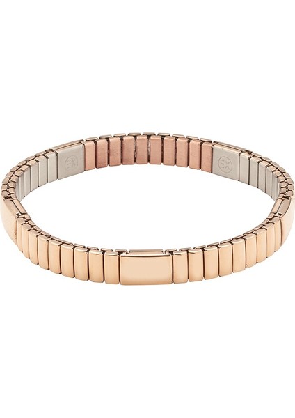 Altın ve Gümüş Tonlarında Çift Renkli Esnek Manyetik Bileklik