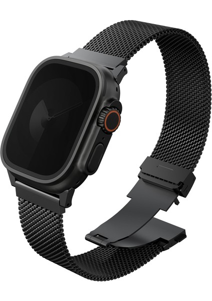 Apple Watch 49MM Ultra 2/1 - 46MM Seri 10 - 45MM Seri 9/8/7 - 44MM Seri Se2/se/6/5/4 Hasır Kordon