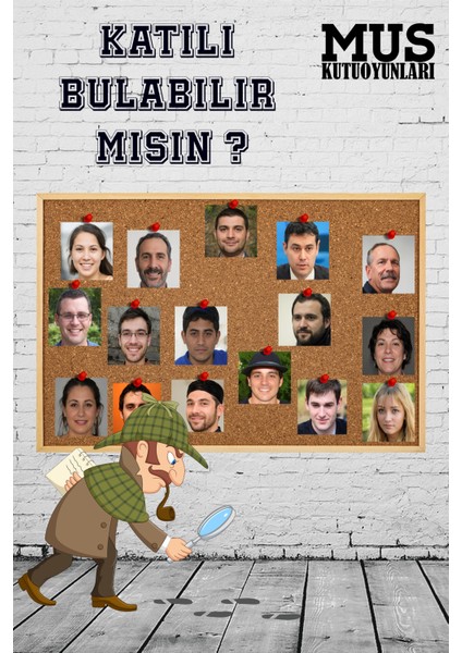Çözülemeyen Katili Bulma Davası Emlakçı Davası Dedektif Kutu Oyunu