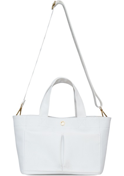 Beyaz U.s. Polo Assn. Kadın Omuz Çantası US25260