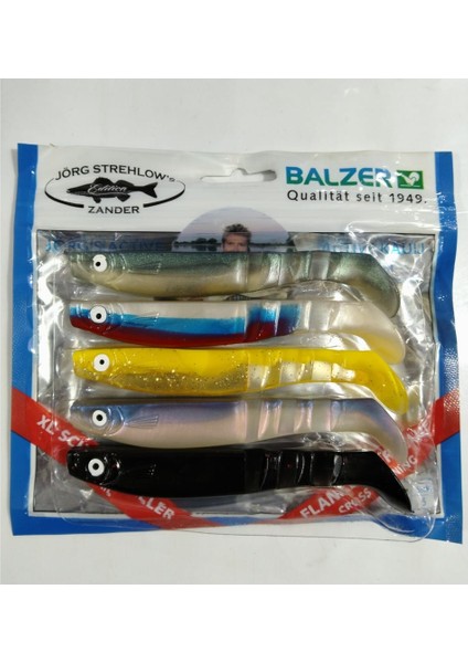 Actıve Kaulı 12 cm Silikon Yem - 5 Li Paket