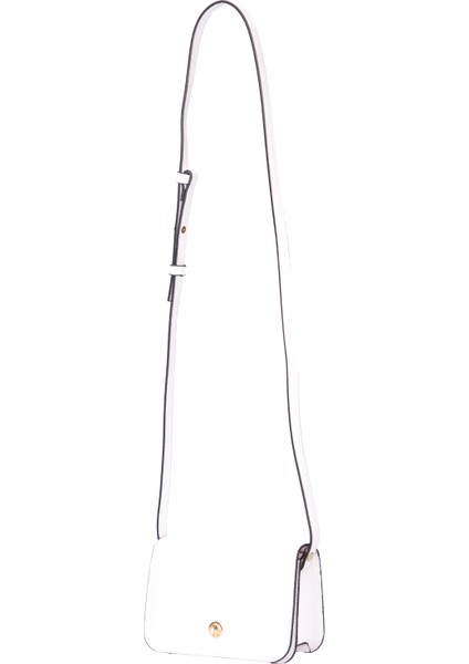 Kadın Postacı Çantası Beyaz Renkli Ergonomik Tasarım 19x14x8 cm indirimleri